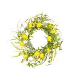 Lemon Foliage Wreath