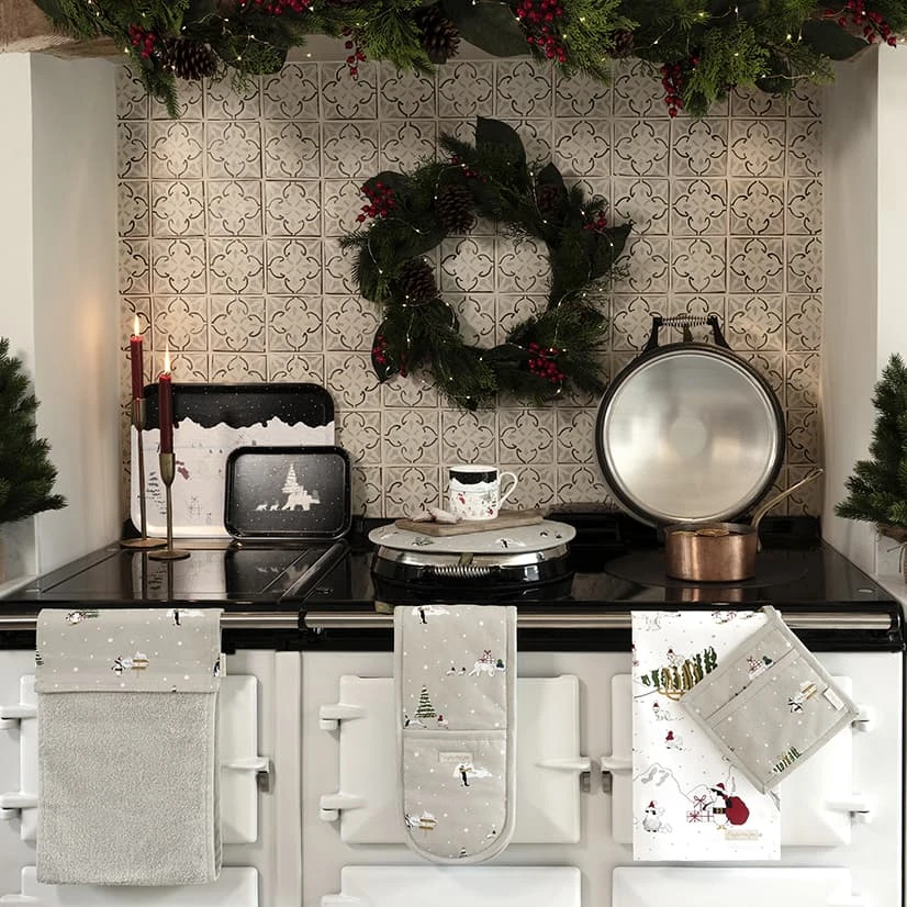 Snow Season Serving Tray - Large - Image 3