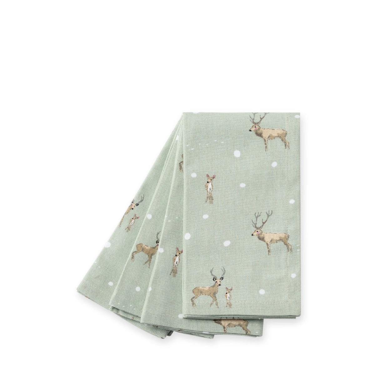 Christmas Stags Napkins (Set Of 4) - Image 3