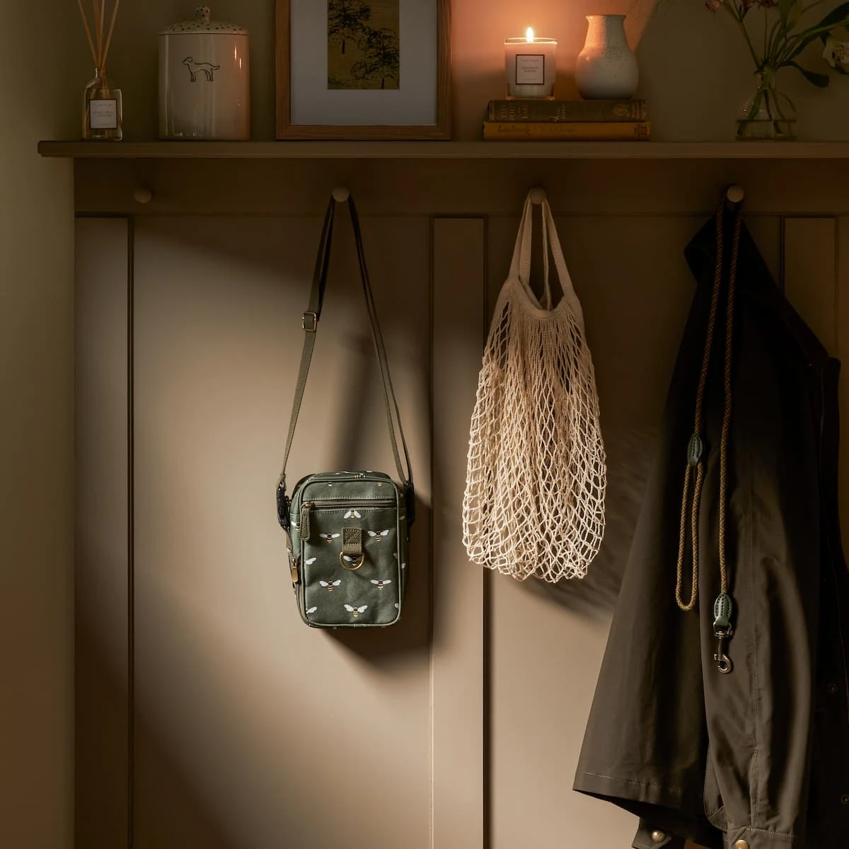 Bees Dog Walking Bag