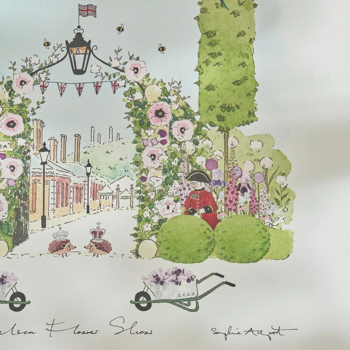 Chelsea Flower Show Print (2023) - Image 3
