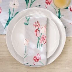 Tulips Napkins (Set Of 4)