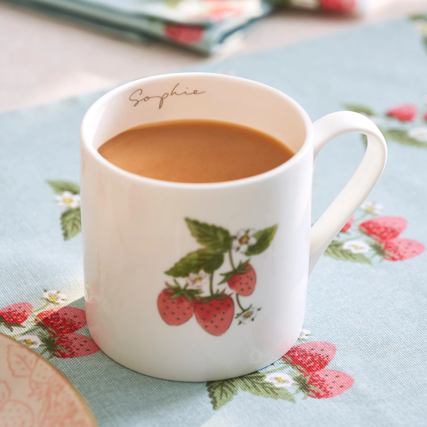 Strawberries Solo Mug - Image 3