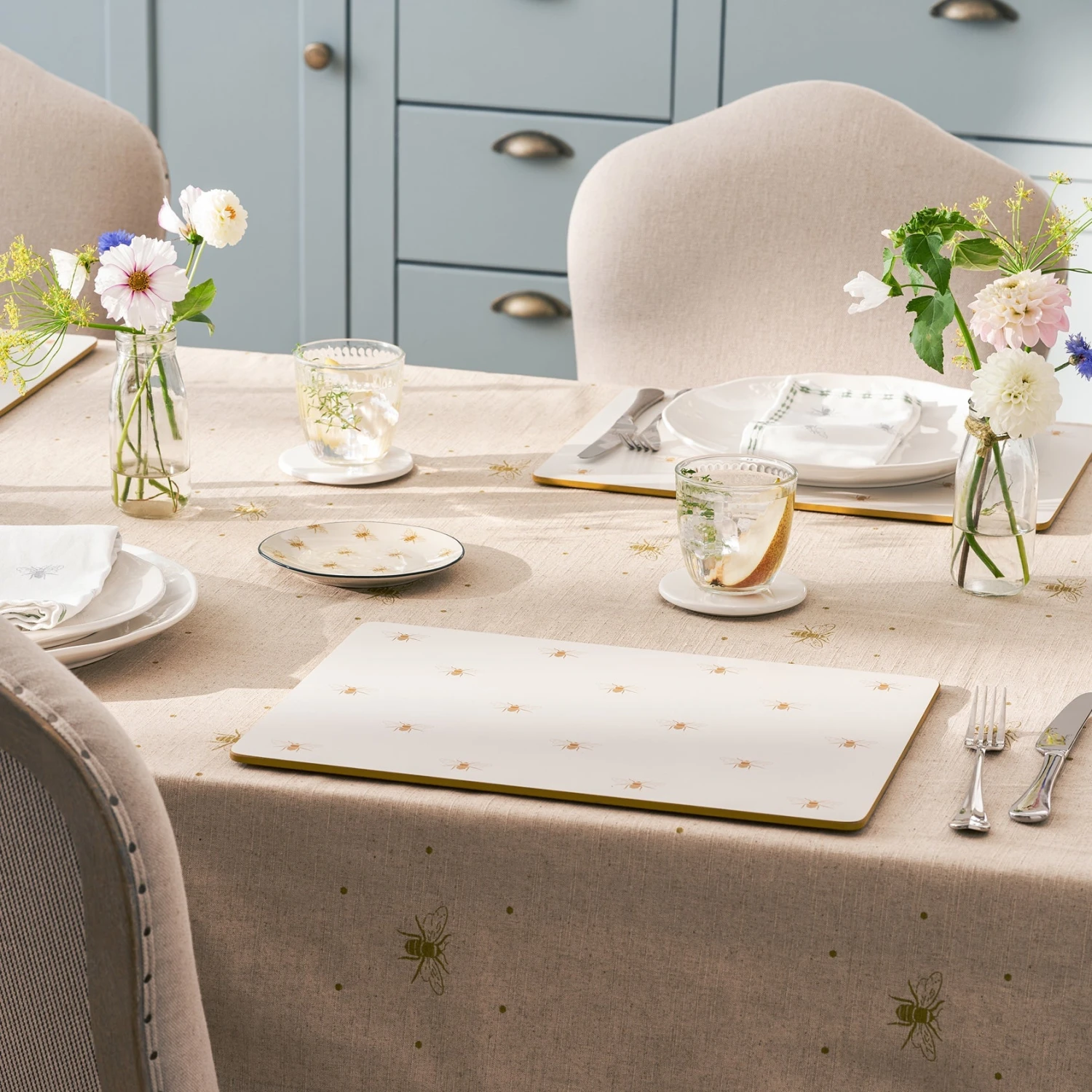 Bees Extra Large Placemats (Set Of 2)