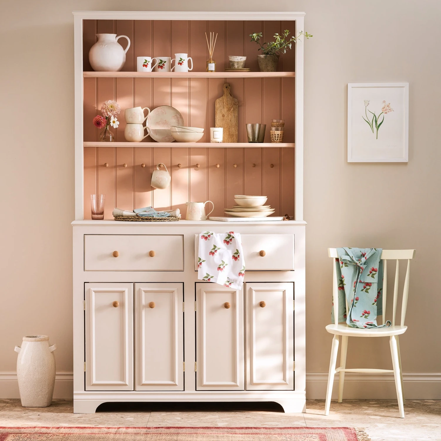 Strawberries Stoneware Dinner Plate - Image 4