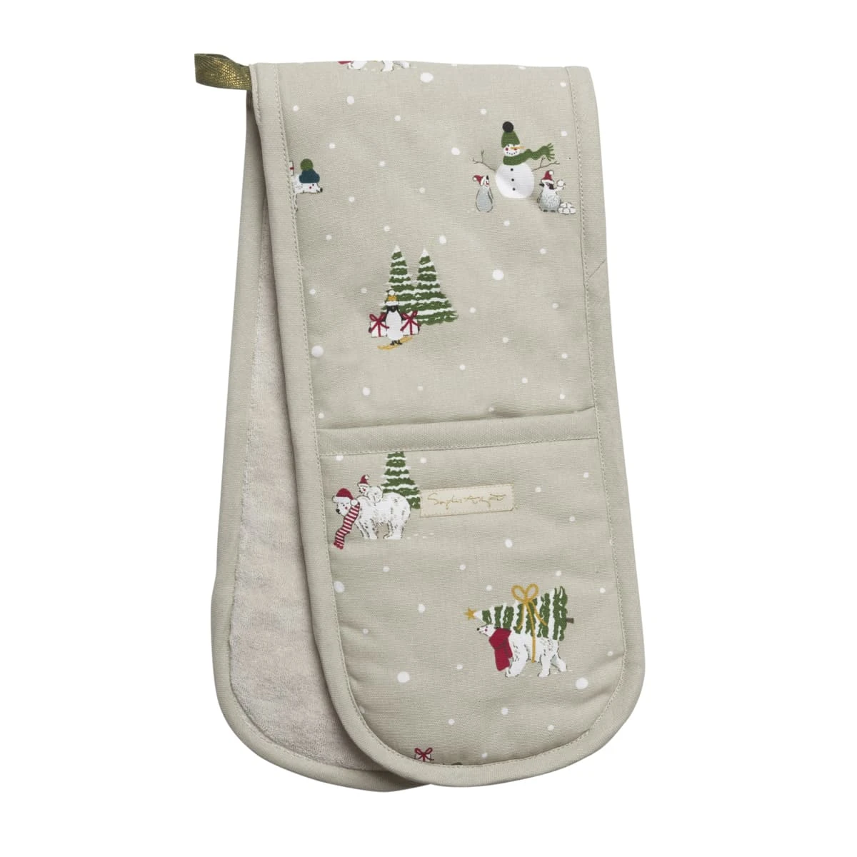 Snow Season Double Oven Glove