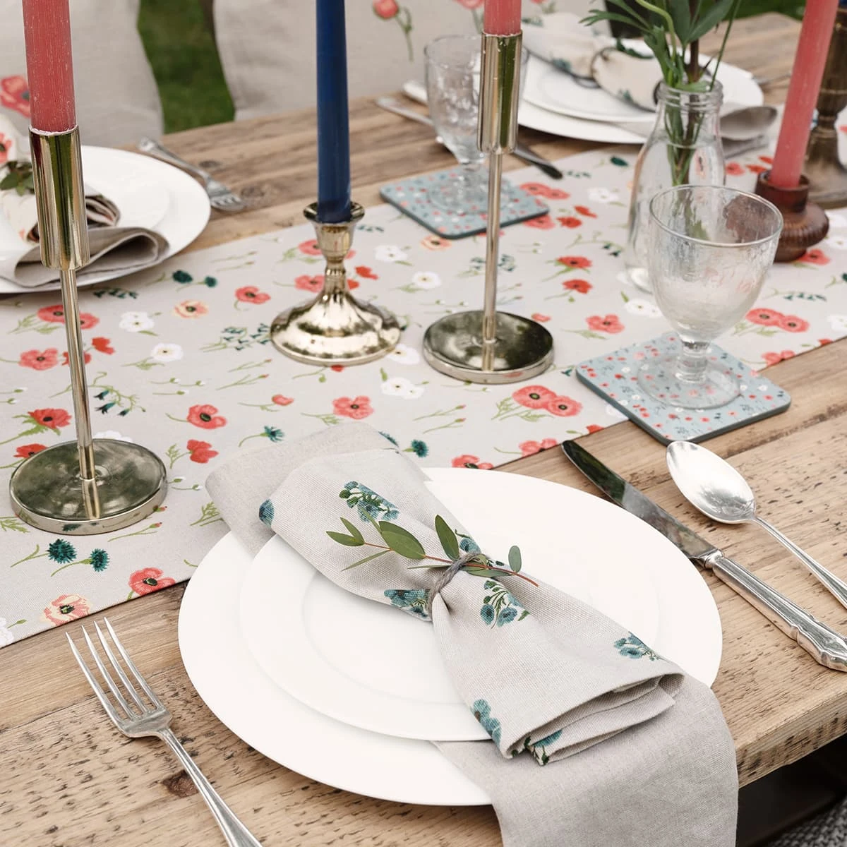 Poppy Meadow Coasters (Set Of 4) - Image 6