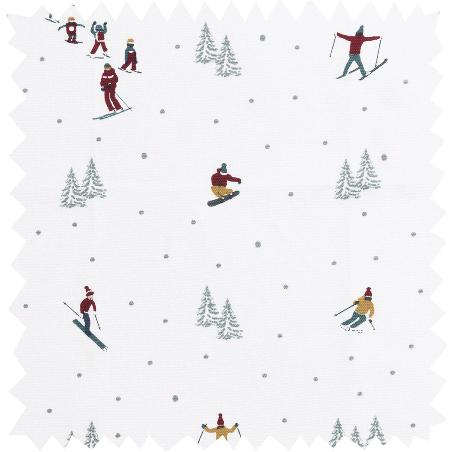 Skiing Table Runner - Image 3