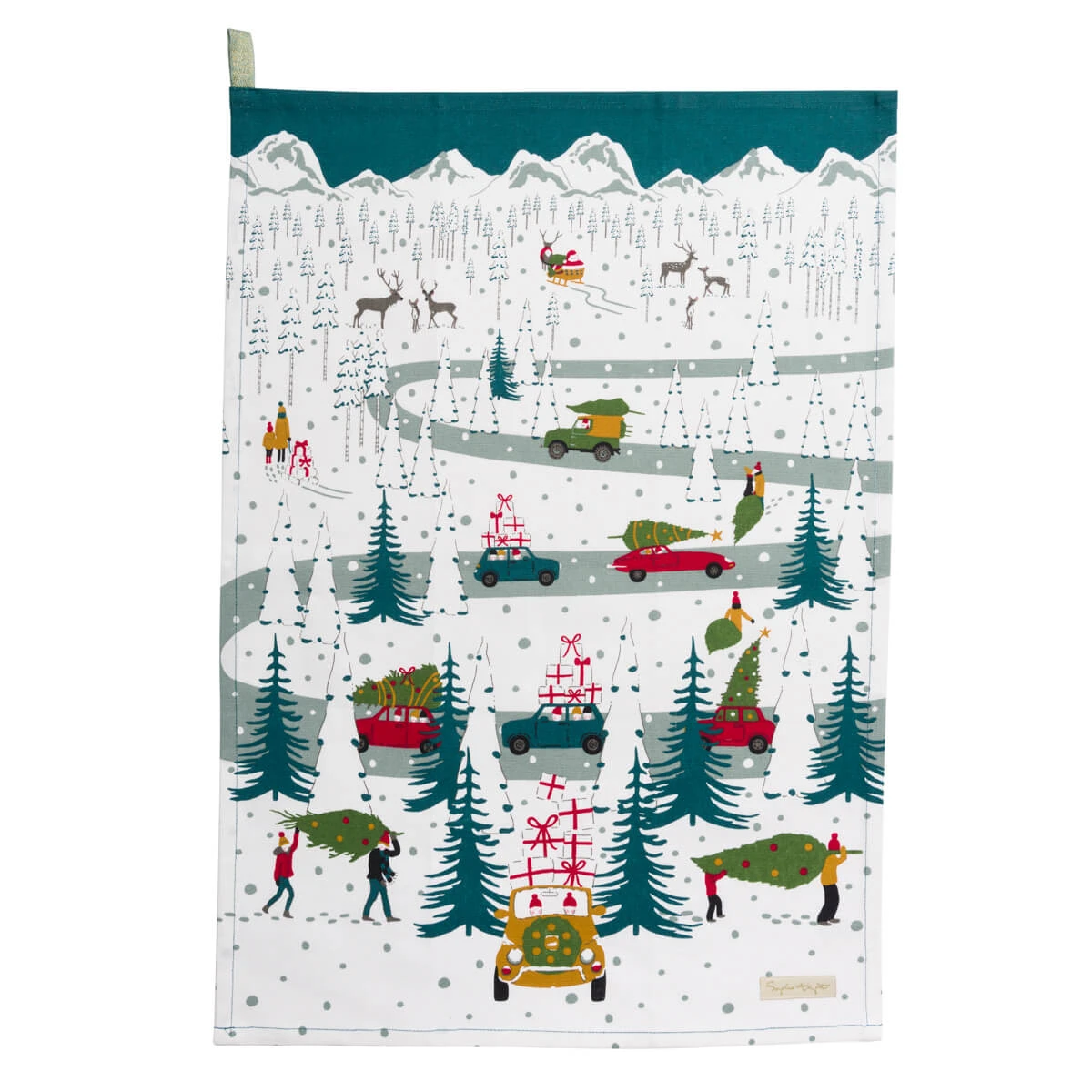 Home For Christmas Tea Towel (Set Of 2) - Image 5