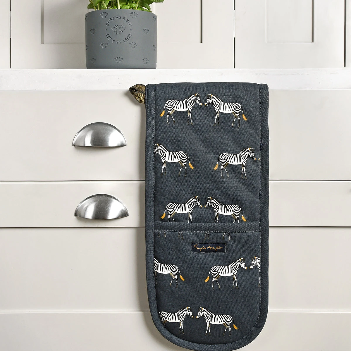Zebra Double Oven Glove