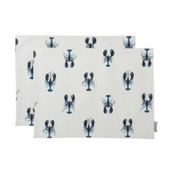 Lobster Fabric Placemats (Set Of 2)