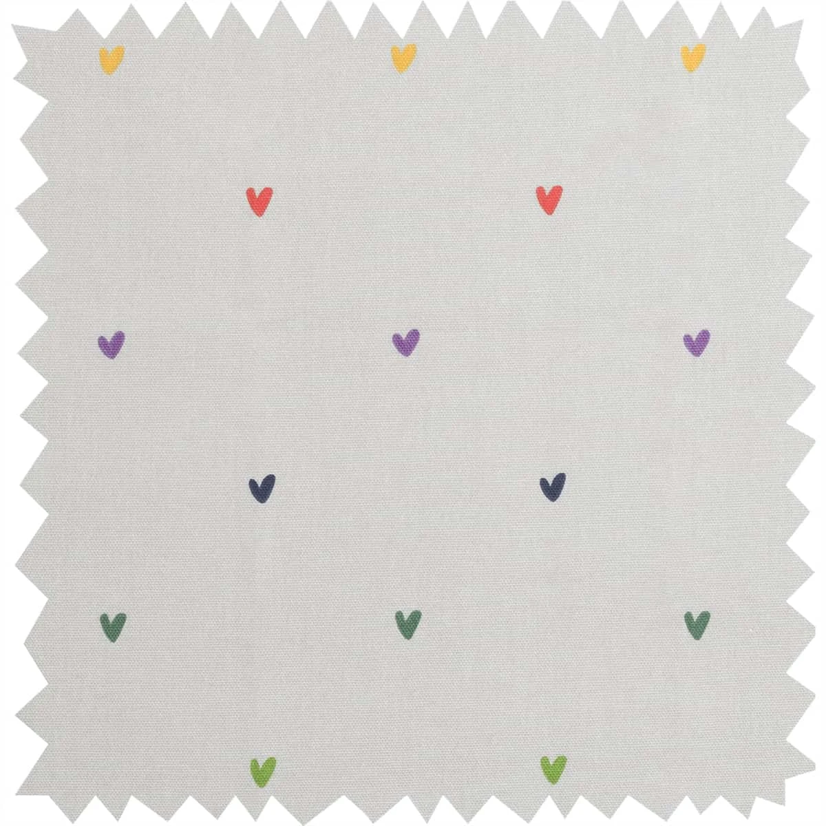 Multicoloured Hearts Circular Hob Cover - Image 2