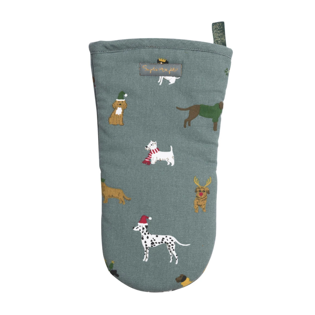 Christmas Dogs Oven Mitt - Image 2