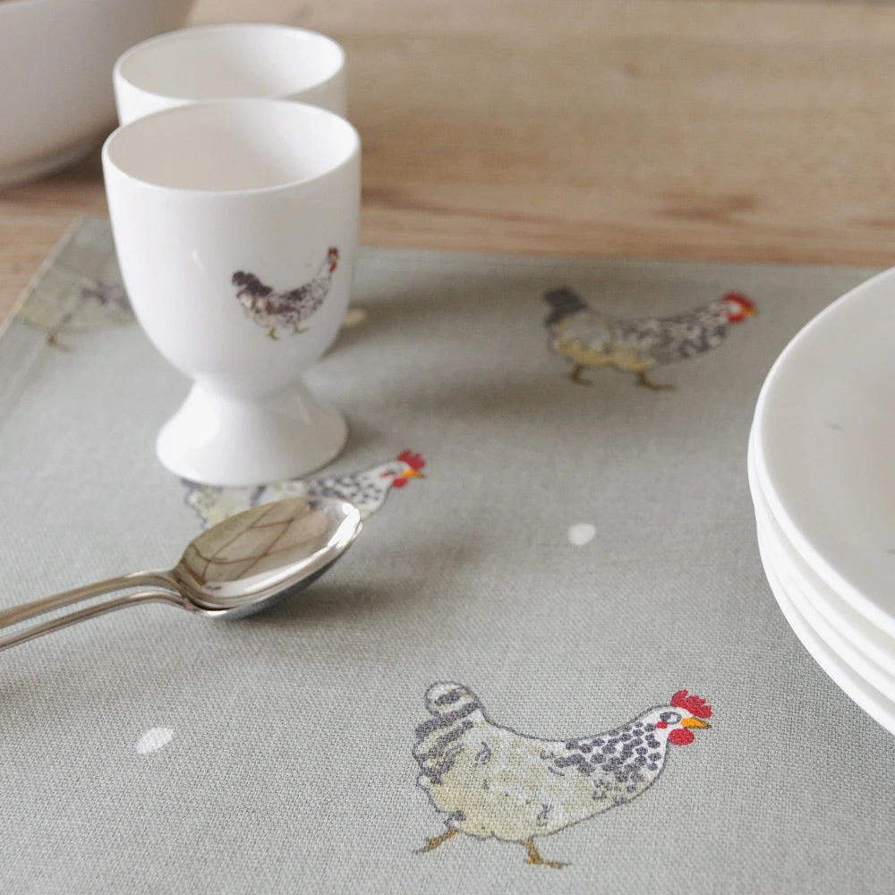 Chicken Fabric Placemat - Image 3