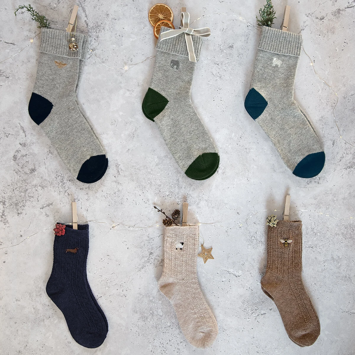 Elephant Cashmere Socks - Image 3
