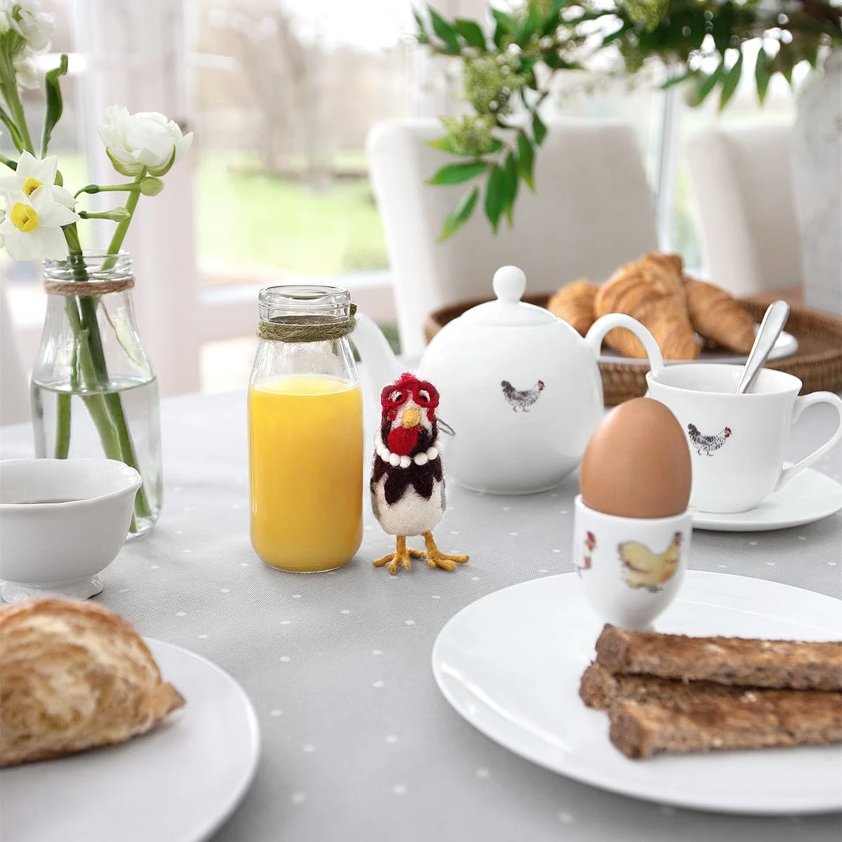 Chicken Felt Decoration - Image 3