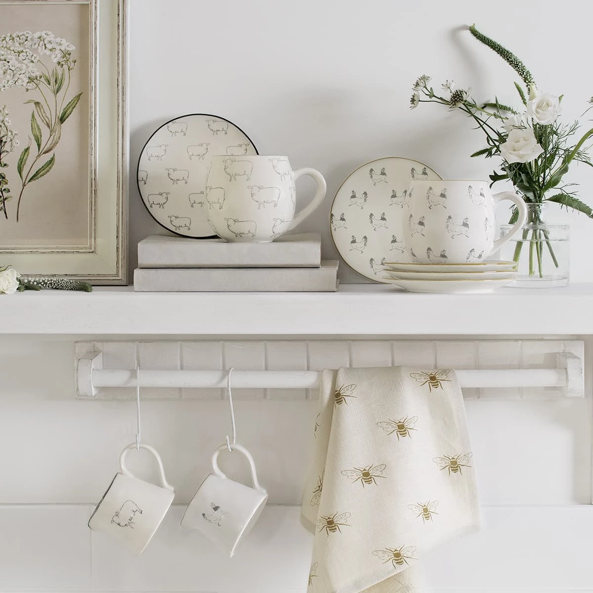 Chicken Mini Stoneware Jug - Image 3