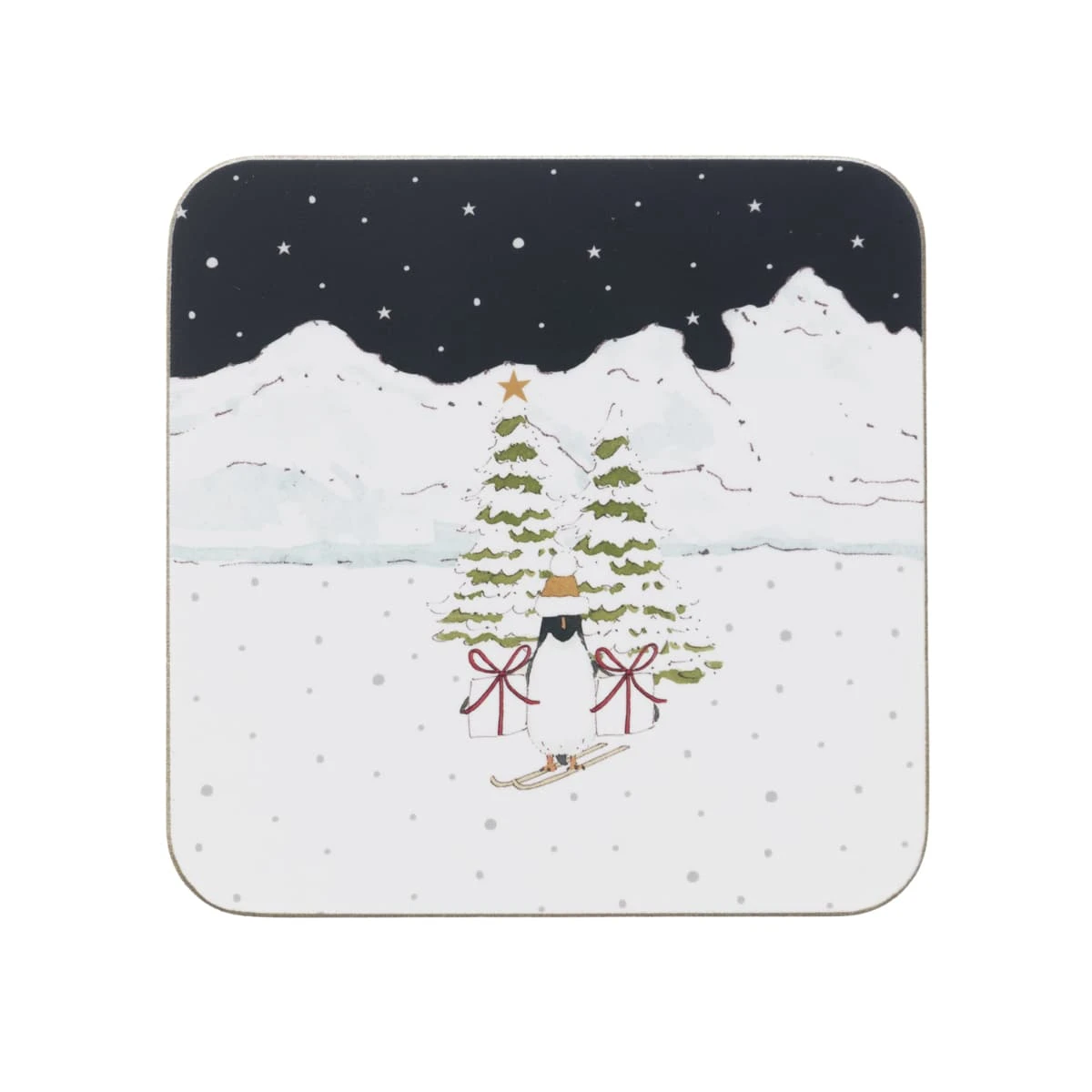 Snow Season Coasters (Set Of 4) - Image 4