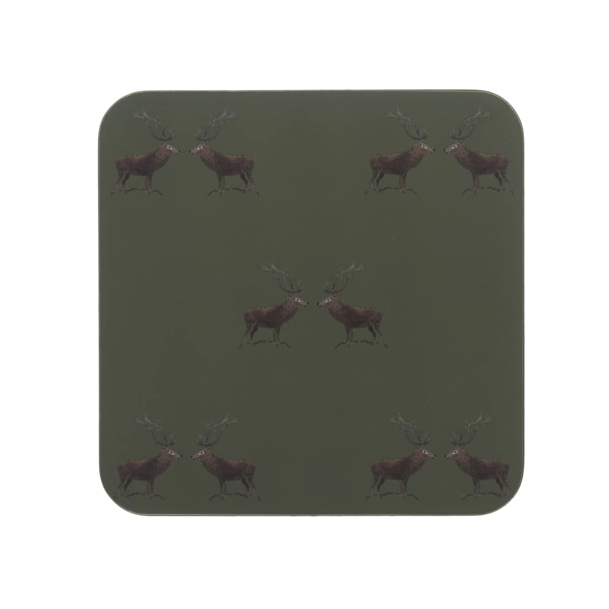Highland Stag Coasters (Set Of 4)