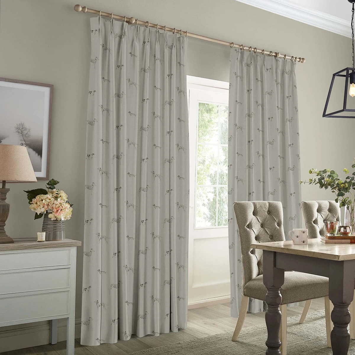 Fetch Warm Grey Made To Measure Curtains - Image 3