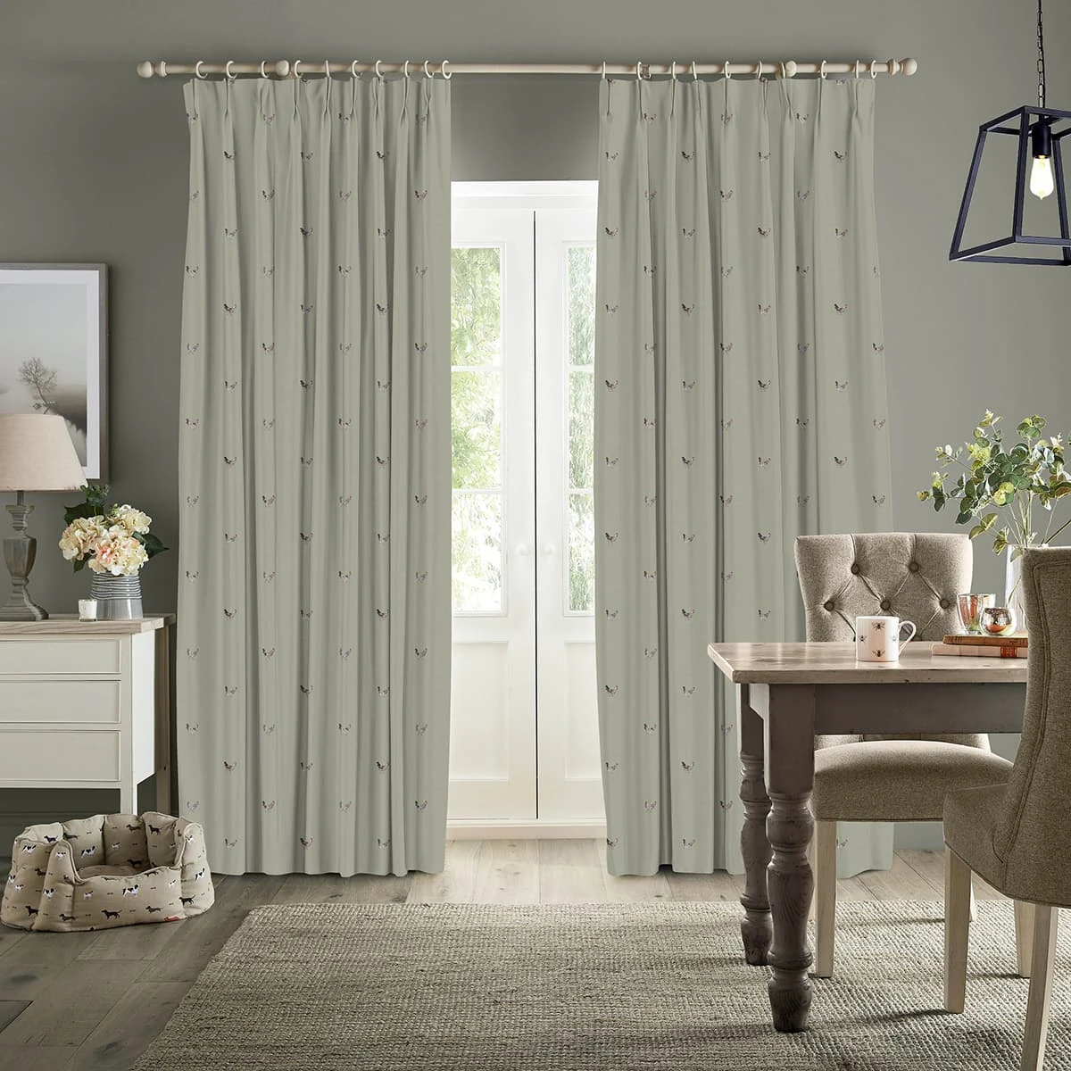 Chicken Soft Linen Made To Measure Curtains