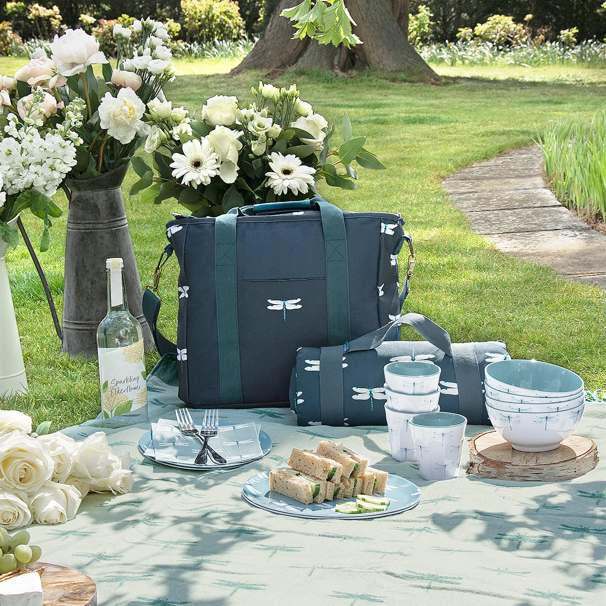 Dragonfly Melamine Side Plate - Image 2