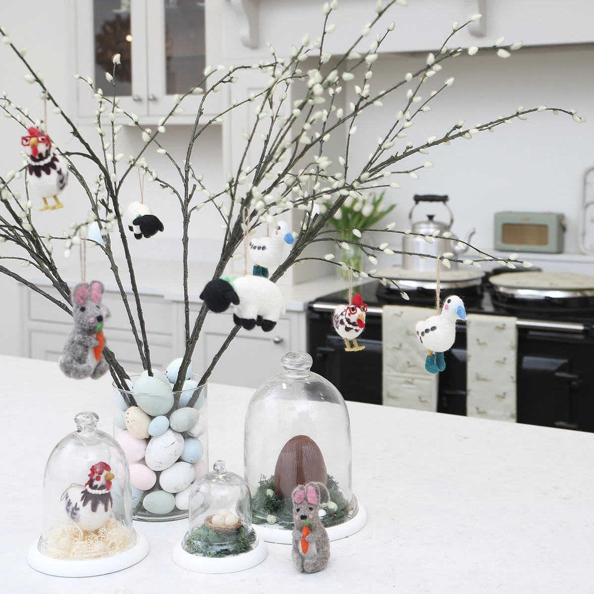 Glass Cloche With Wooden Base - Image 3