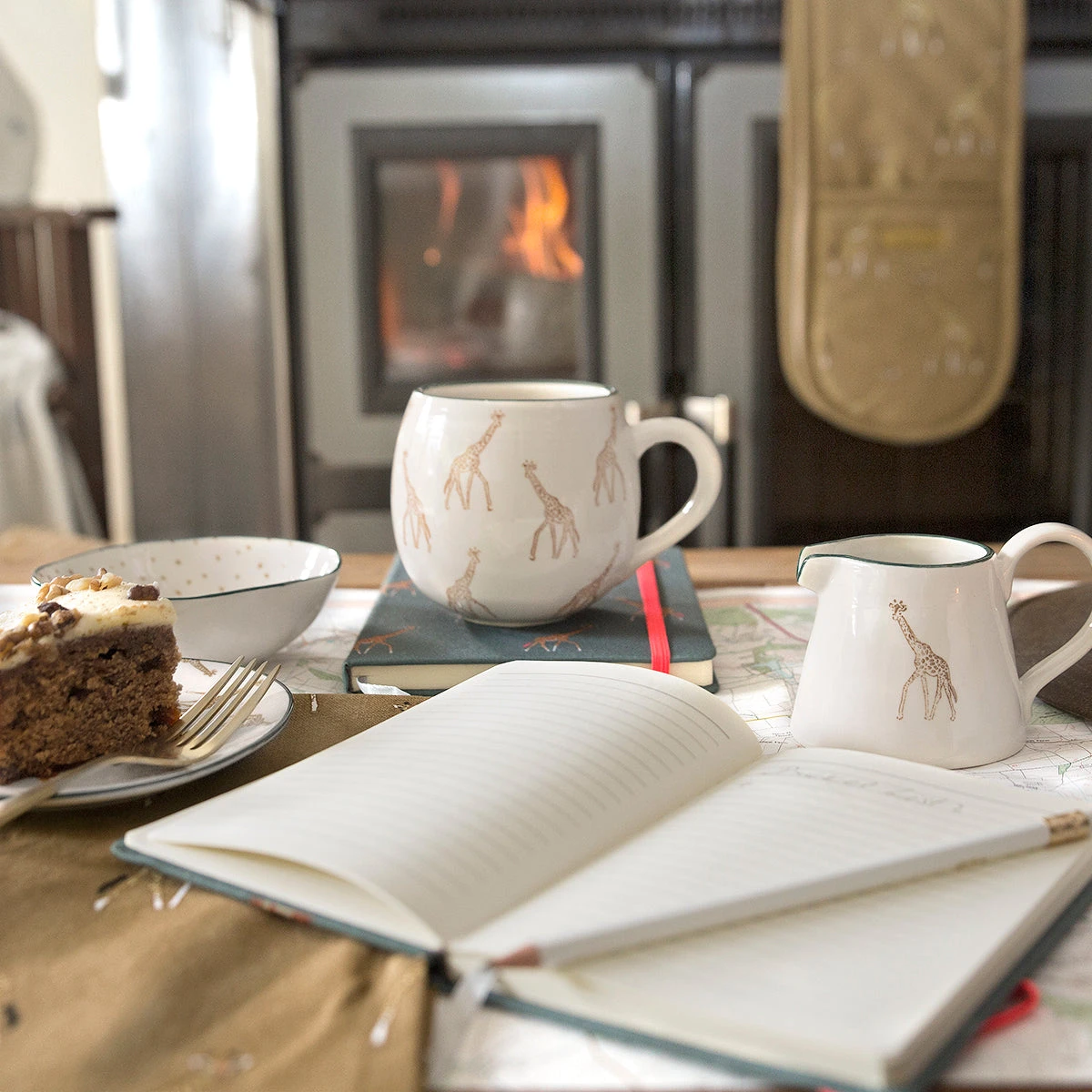 Giraffe Stoneware Mug - Image 3