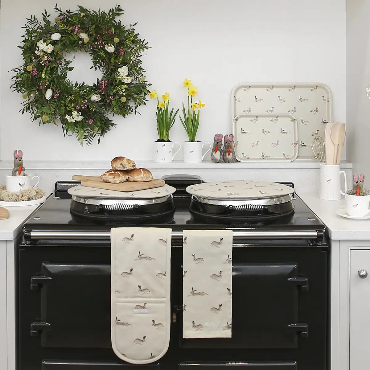 Hare Tea Towel - Image 3