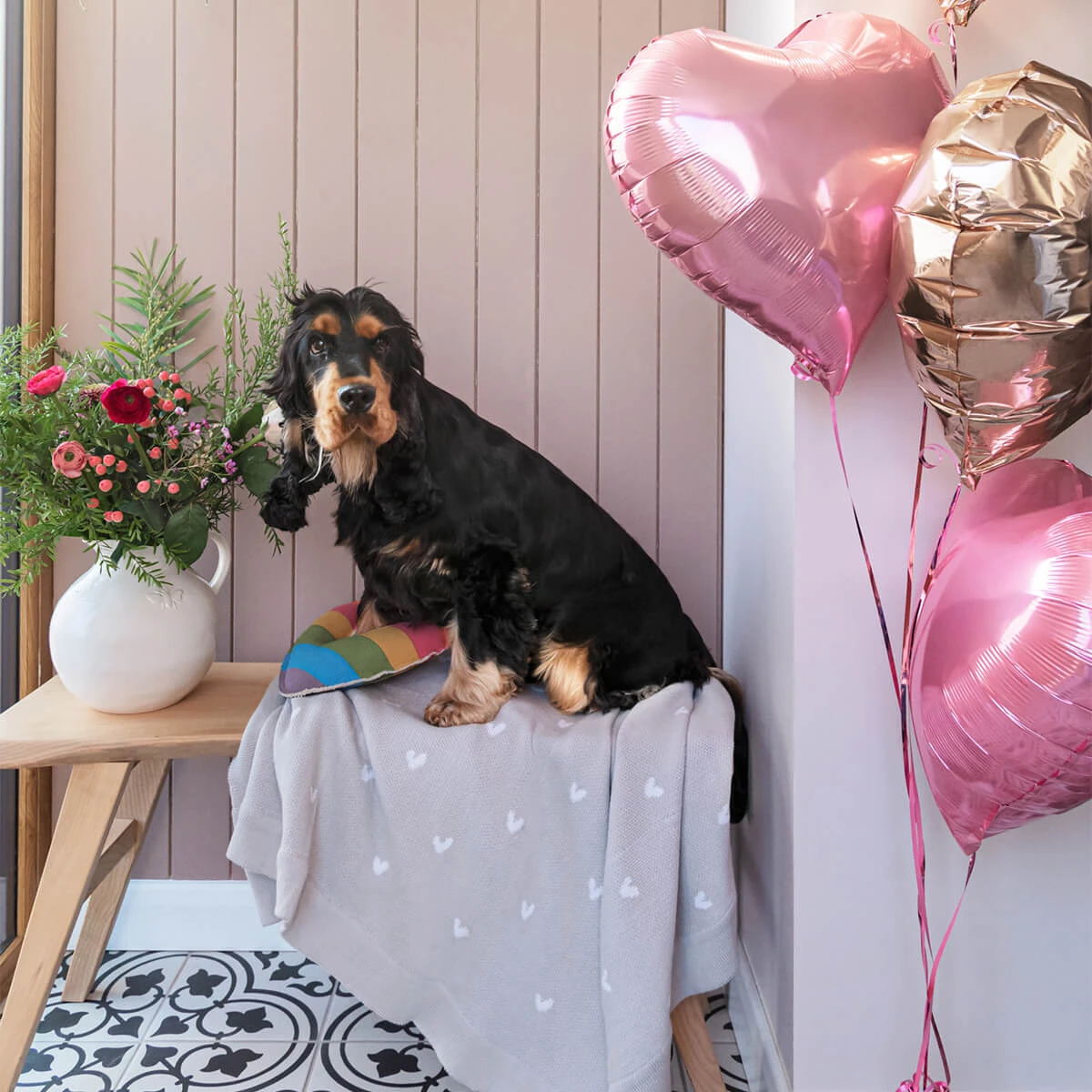 Hearts Throw - Image 2