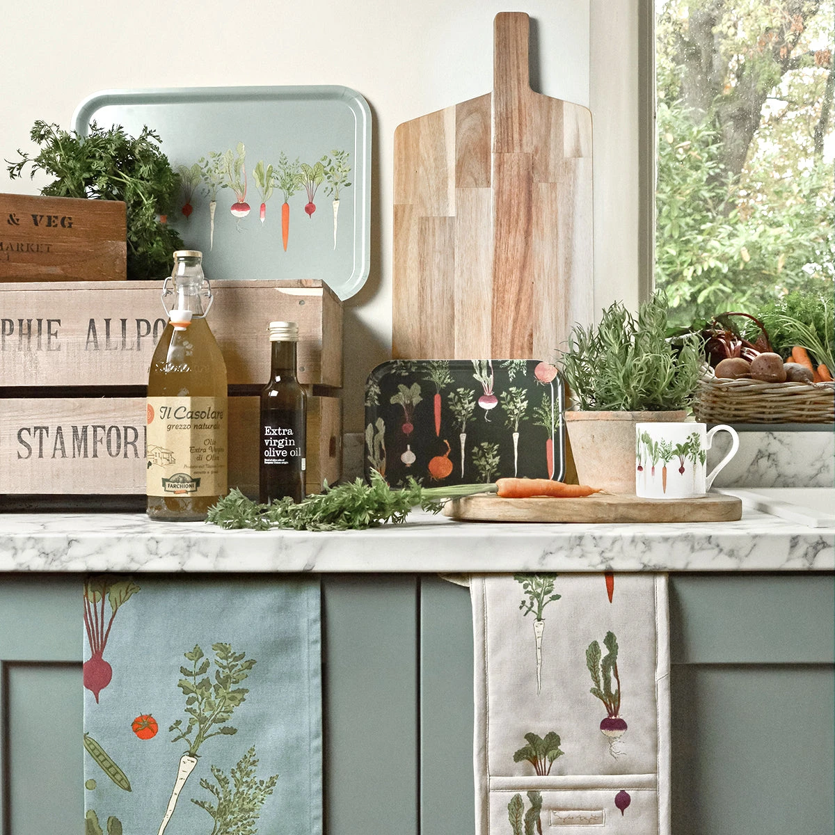 Home Grown Double Oven Glove - Image 2