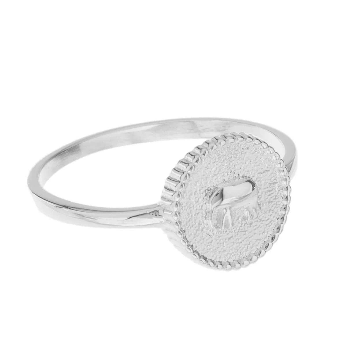 Elephant Sterling Silver Ring - Image 2