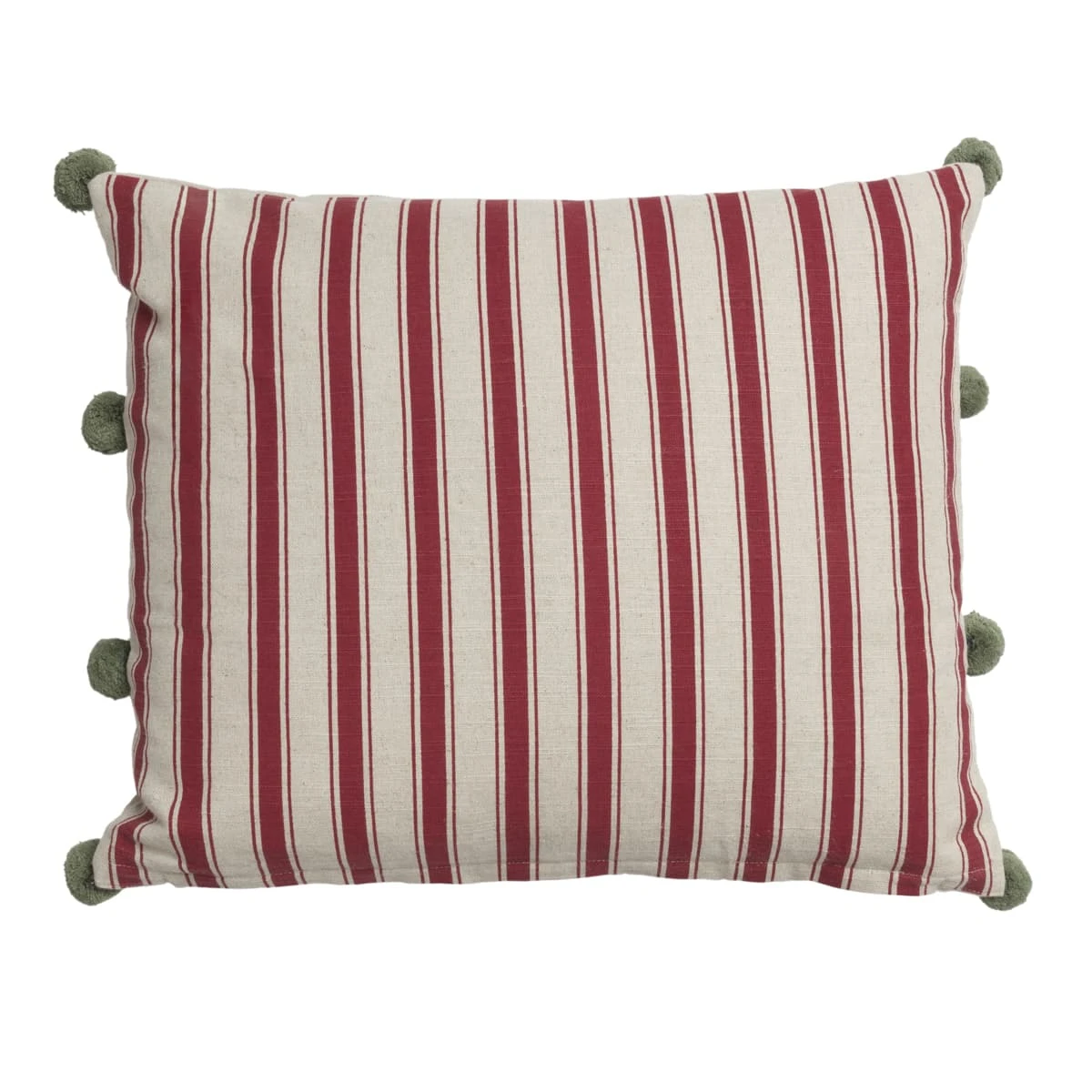 Robin Linen Blend Embroidered Cushion - Image 3
