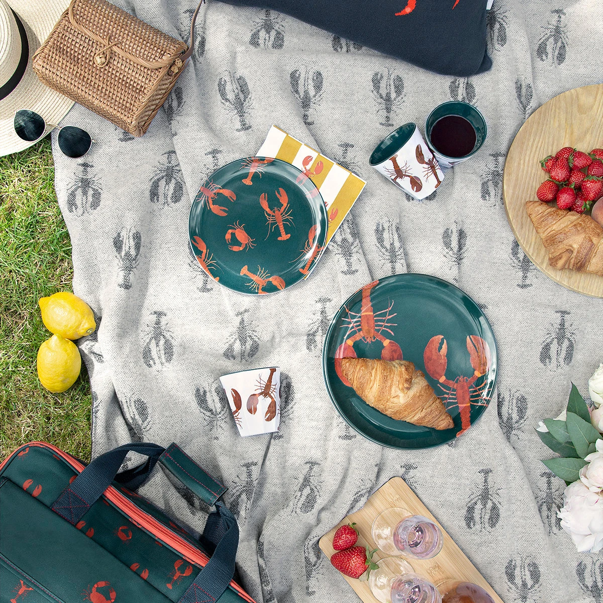 Lobster Melamine Side Plate - Image 4