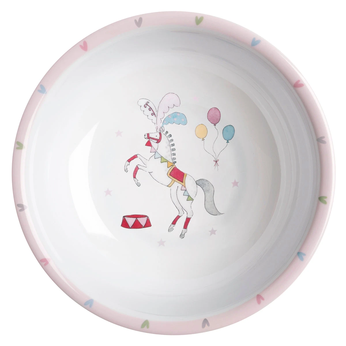 Fairground Ponies Childrens Melamine Bowl - Image 2