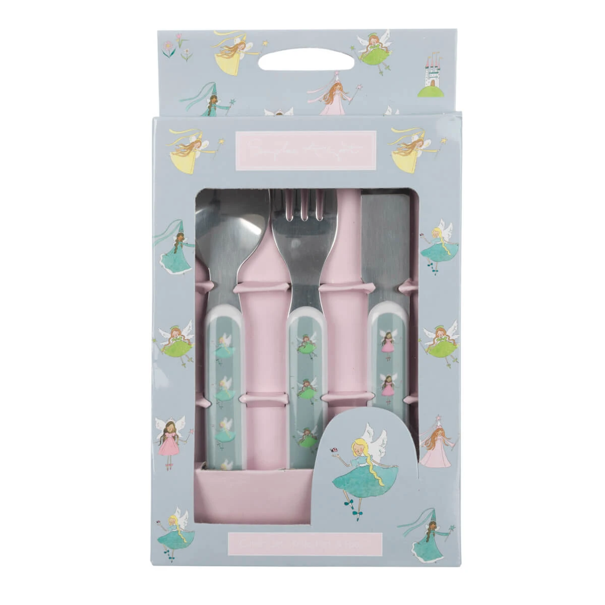 Princess Fairies Childrens Melamine Cutlery Set - Image 2
