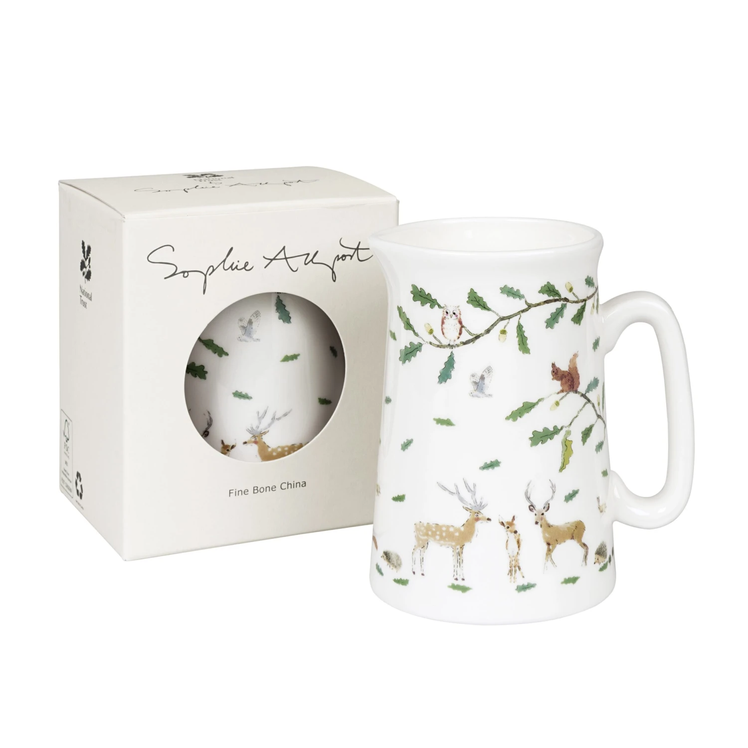 Woodland Scene Jug - Small - Image 3