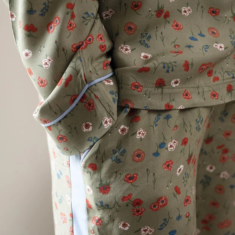 Poppy Meadow Ladies Pyjama Set - Image 2