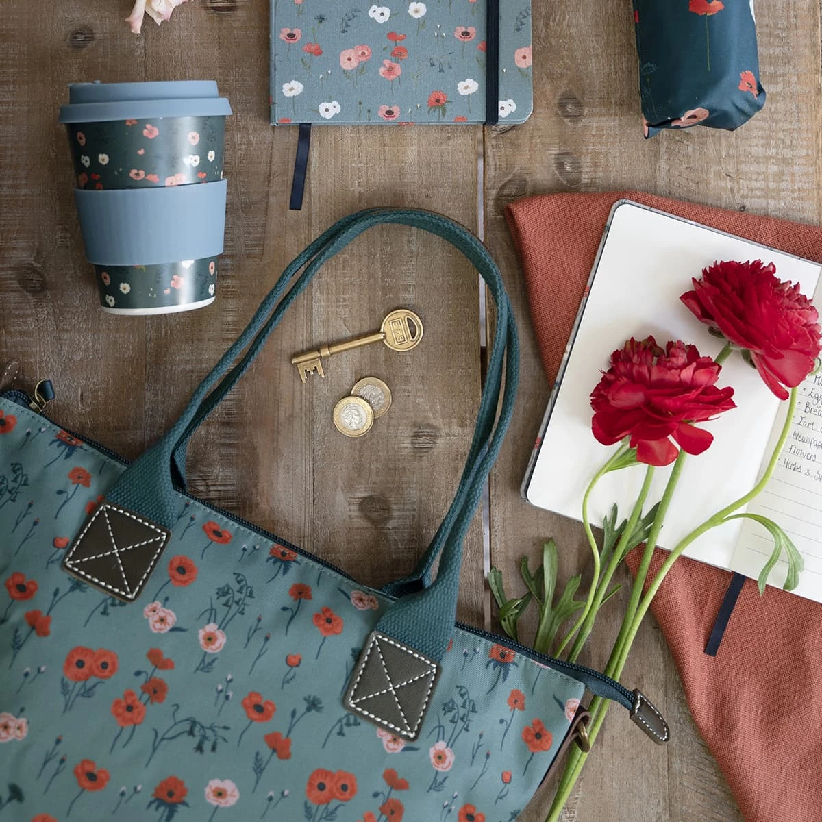 Poppy Meadow Mini Oundle Bag - Image 2