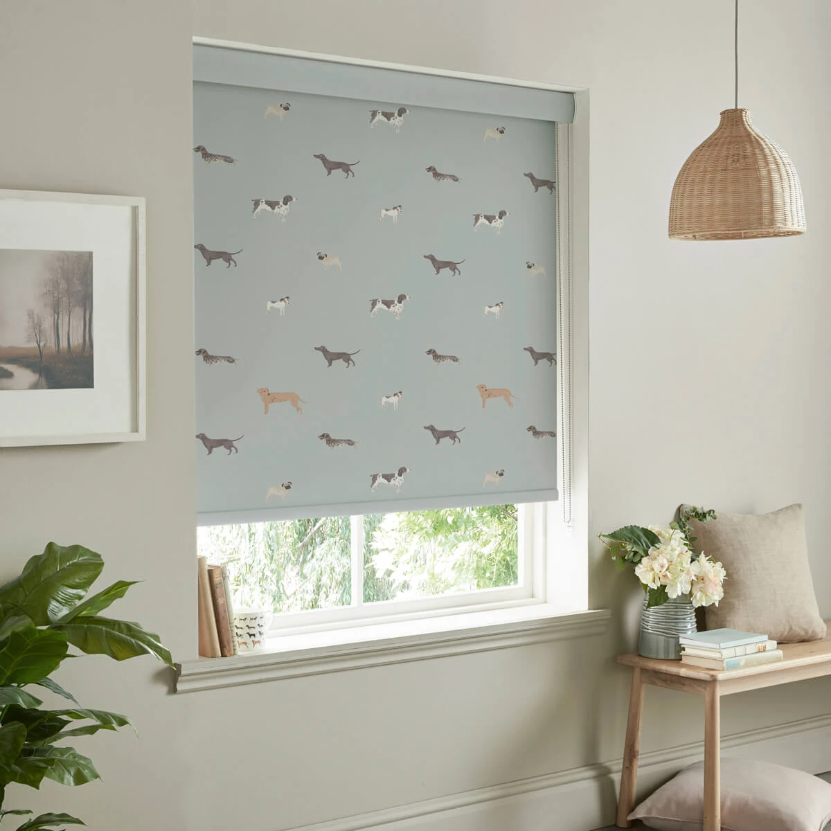 Woof Sage Made To Measure Roller Blind - Image 3