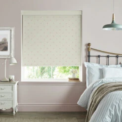 Hearts Blush Made To Measure Roller Blind