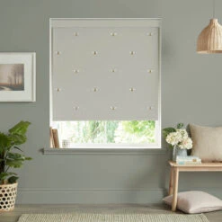 Bees Soft Linen Made To Measure Roller Blind
