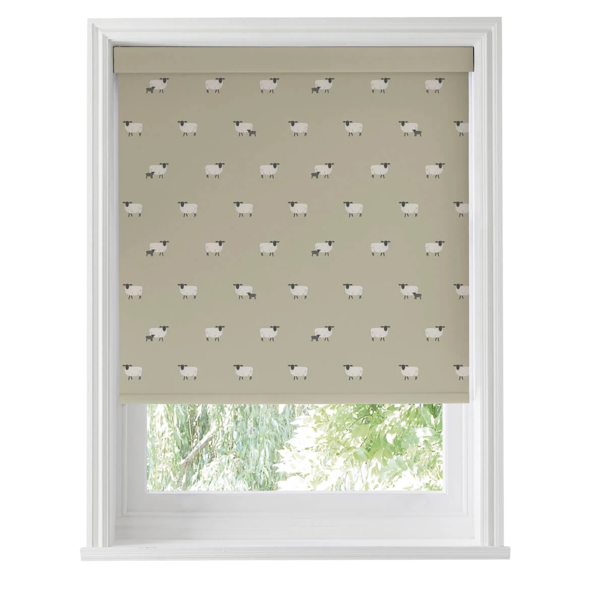 Sheep Sand Made To Measure Roller Blind - Image 4