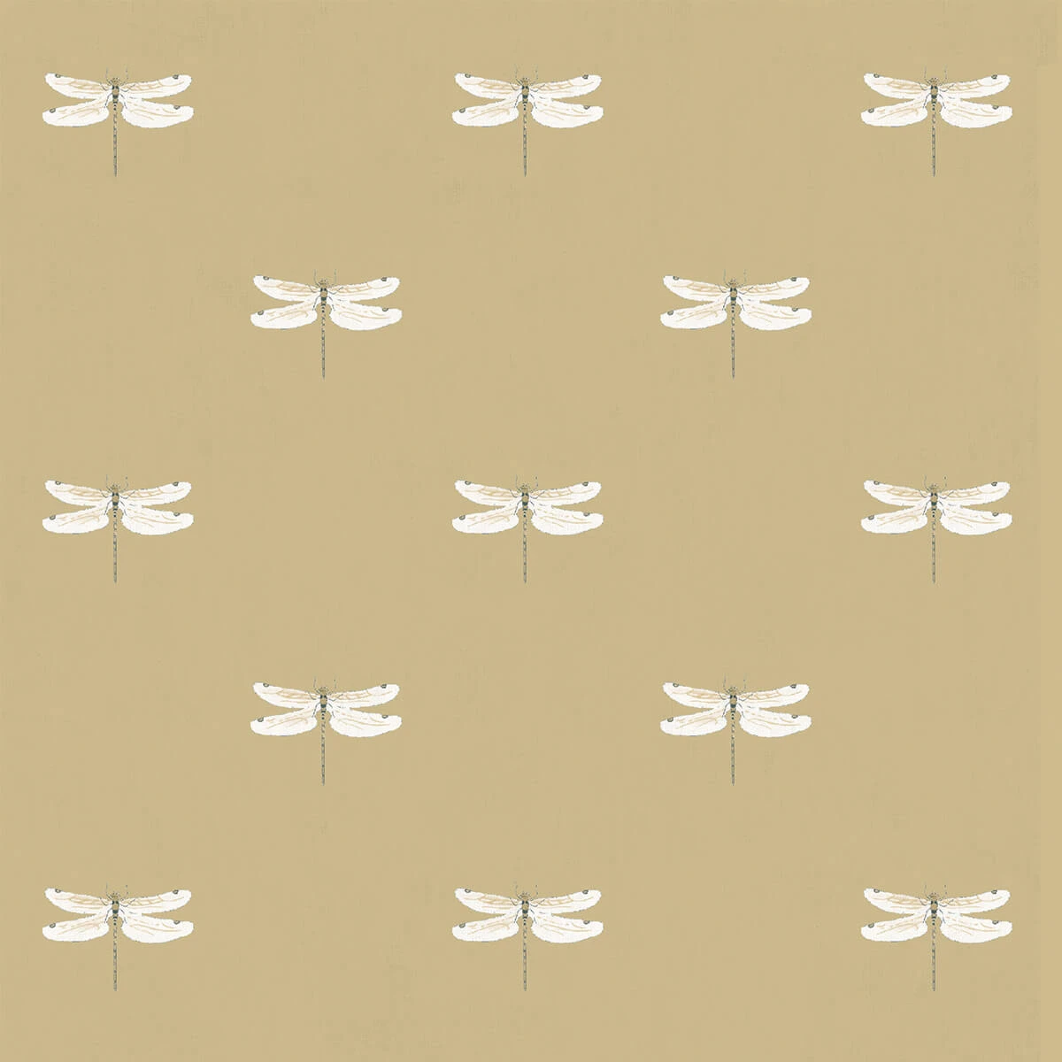 Dragonfly Deep Mustard Made To Measure Roman Blind - Image 2