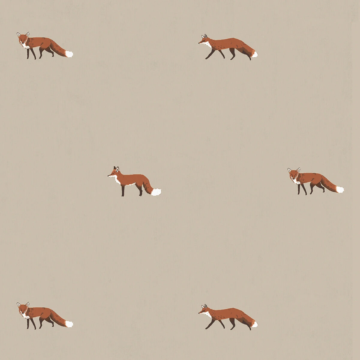 Foxes Soft Linen Made To Measure Roller Blind - Image 2