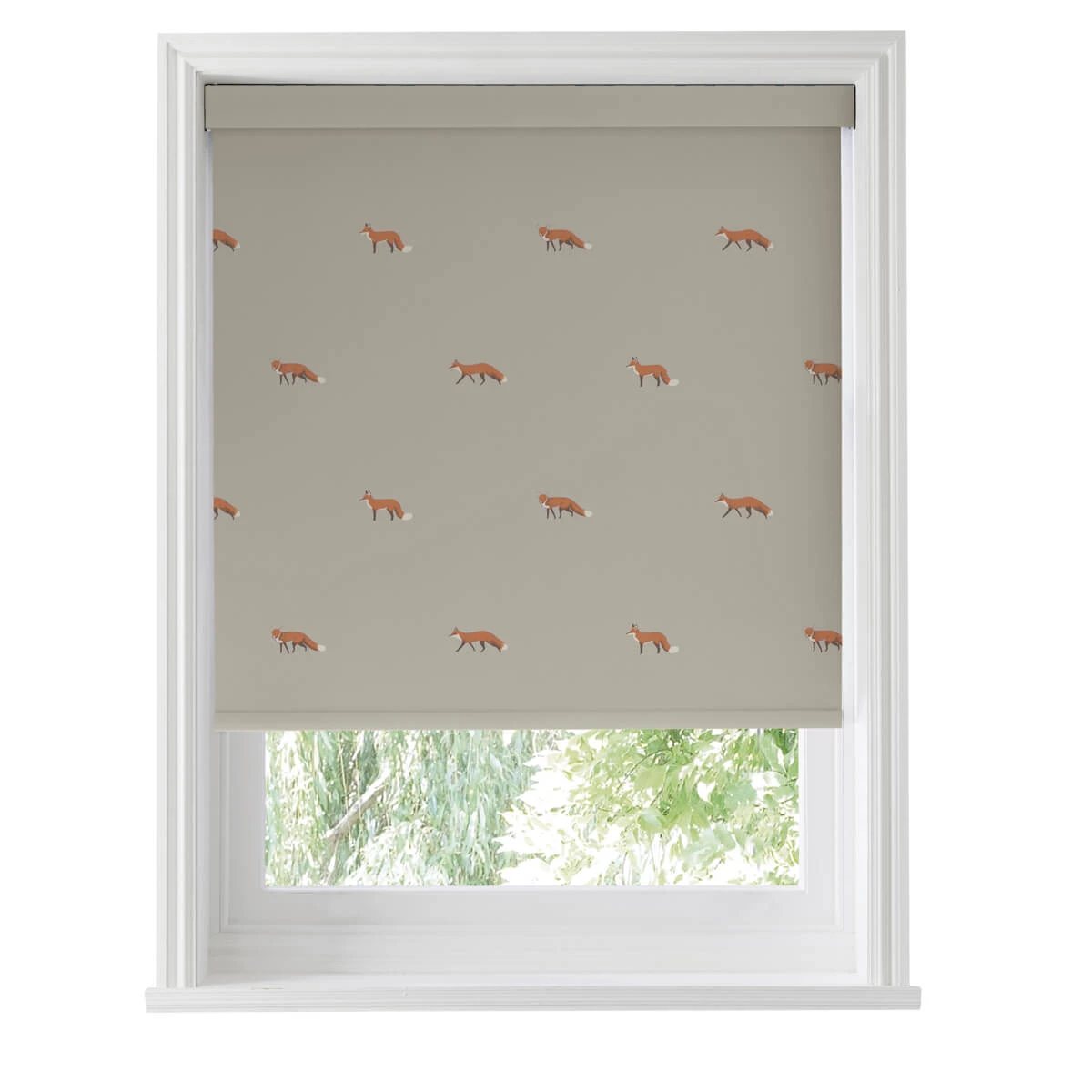 Foxes Soft Linen Made To Measure Roller Blind - Image 4