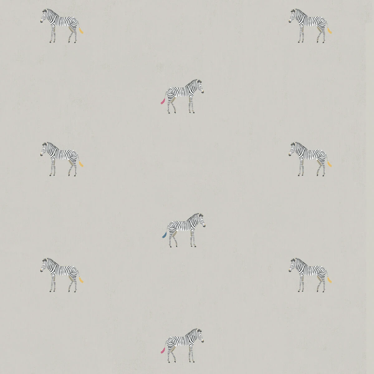 Zebra Soft Grey Blue Made To Measure Roman Blind - Image 2