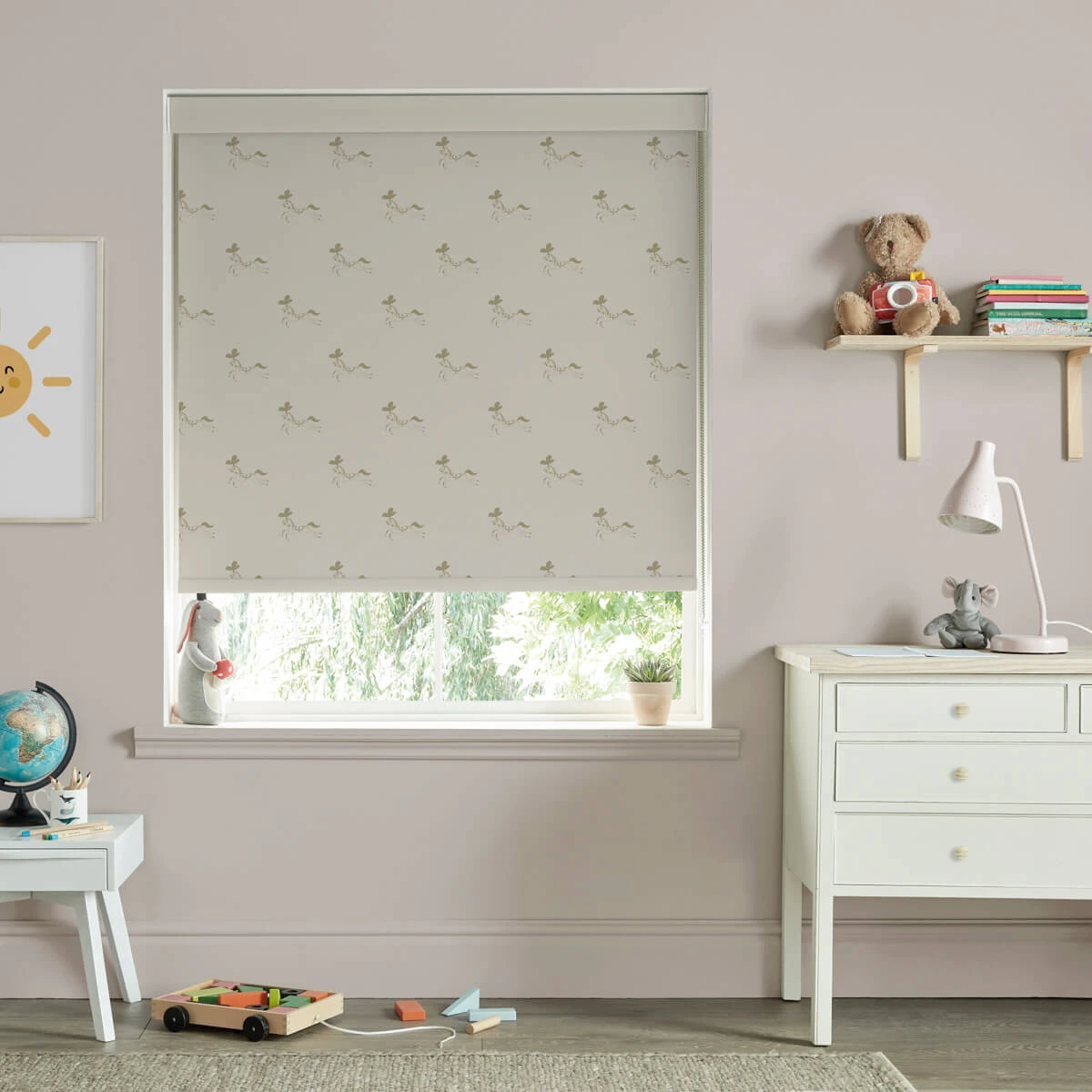 Fairground Ponies Gold Made To Measure Roller Blind