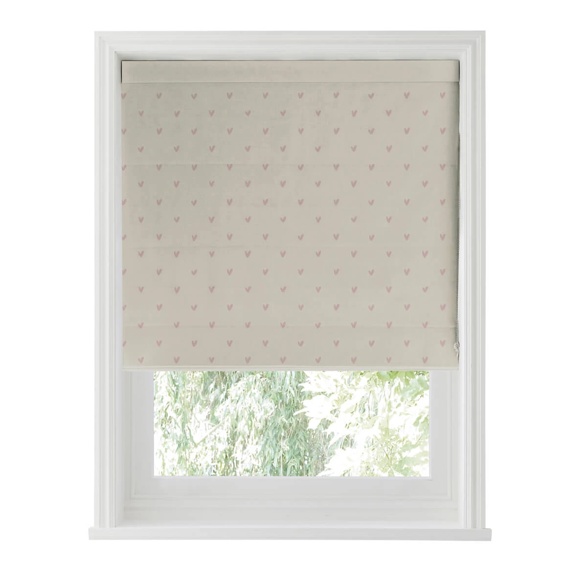 Hearts Blush Made To Measure Roman Blind - Image 4