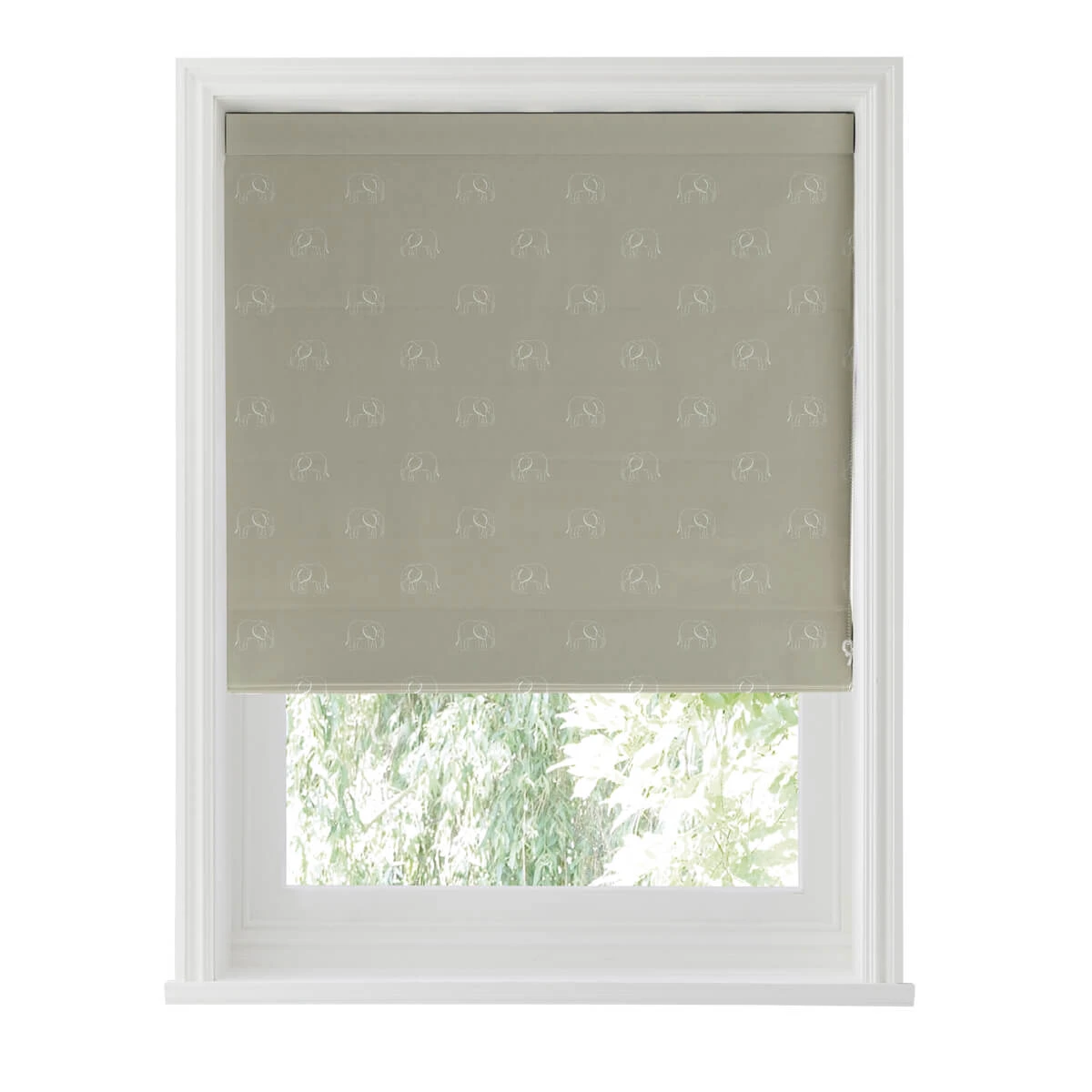 Elephant Sage Made To Measure Roman Blind - Image 4